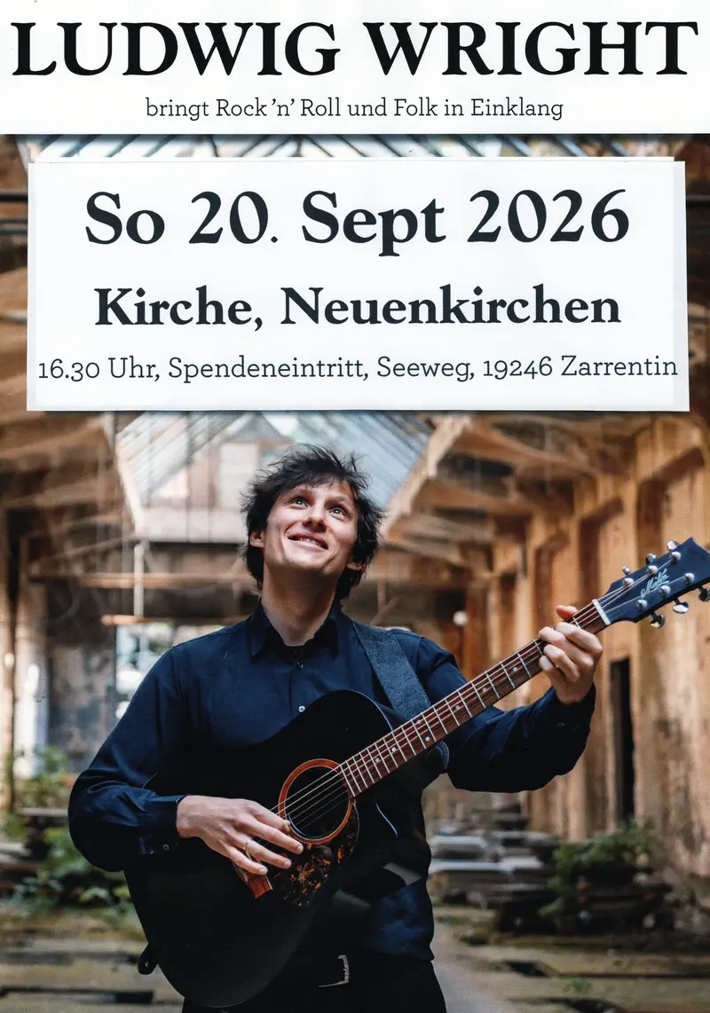 Programmbild: Konzert Ludwig Wright